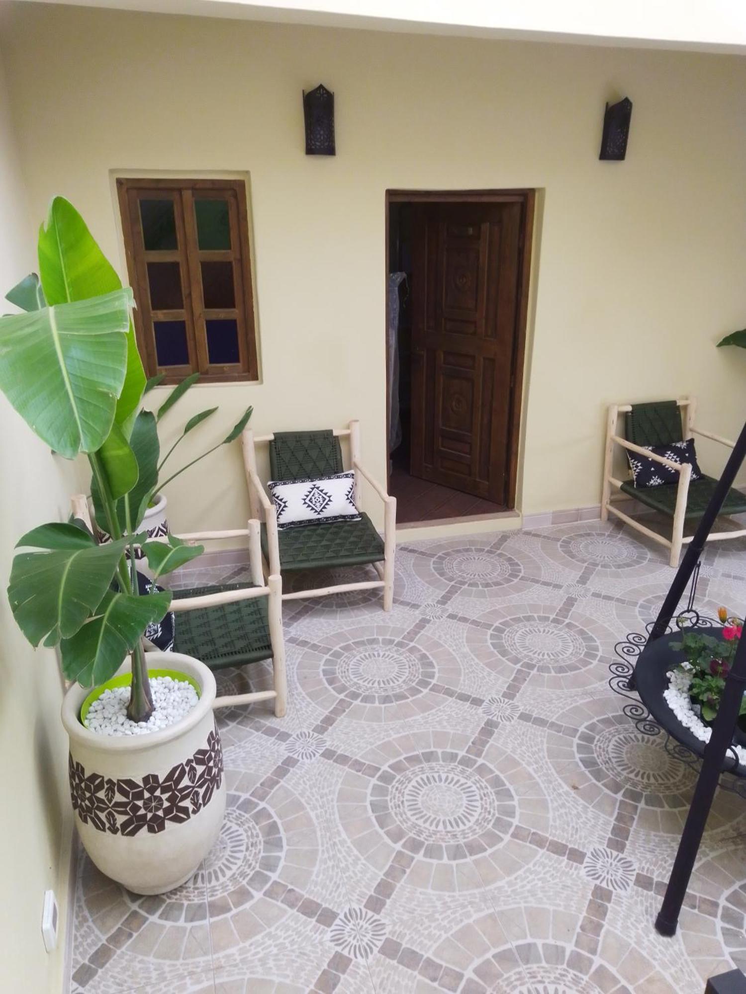 Riad Bouganville Bleu Marrakesh Buitenkant foto