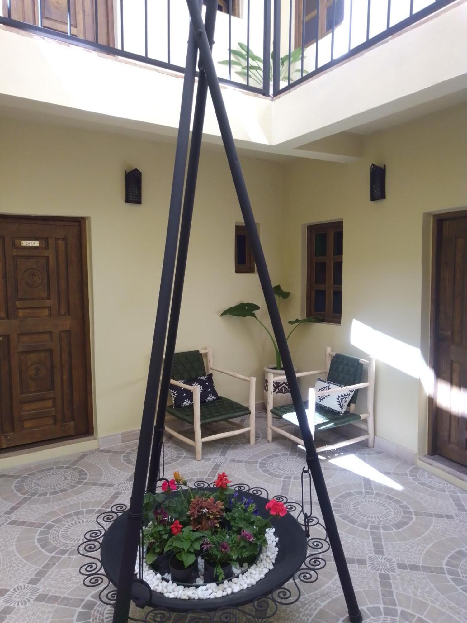 Riad Bouganville Bleu Marrakesh Buitenkant foto