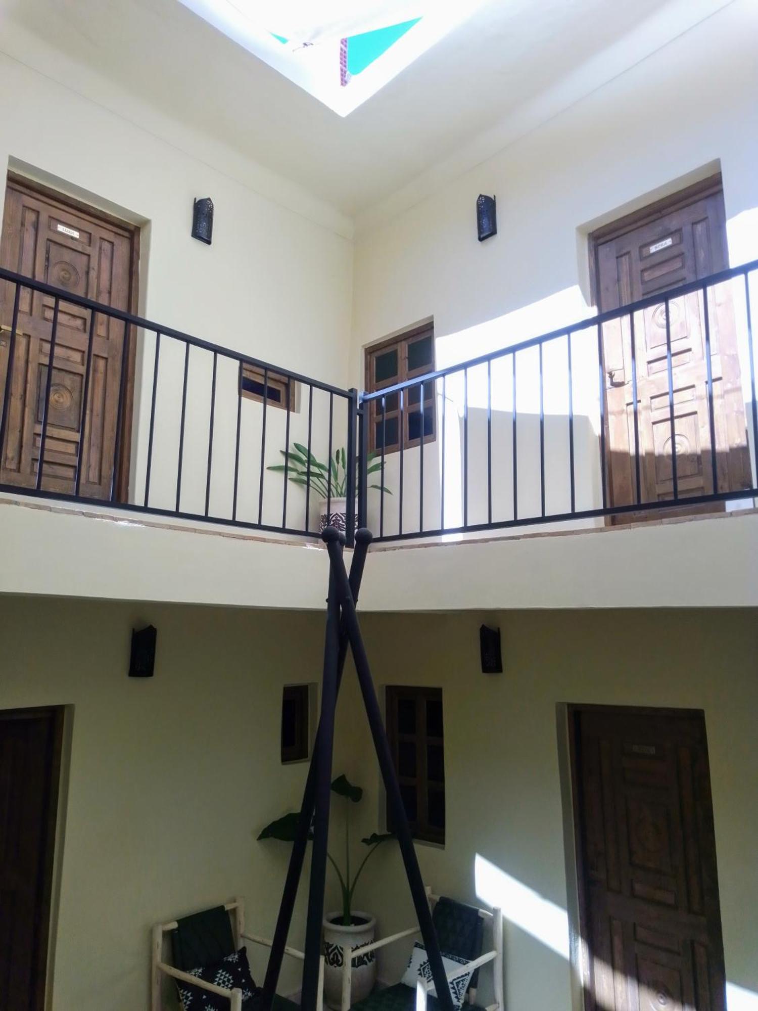 Riad Bouganville Bleu Marrakesh Buitenkant foto