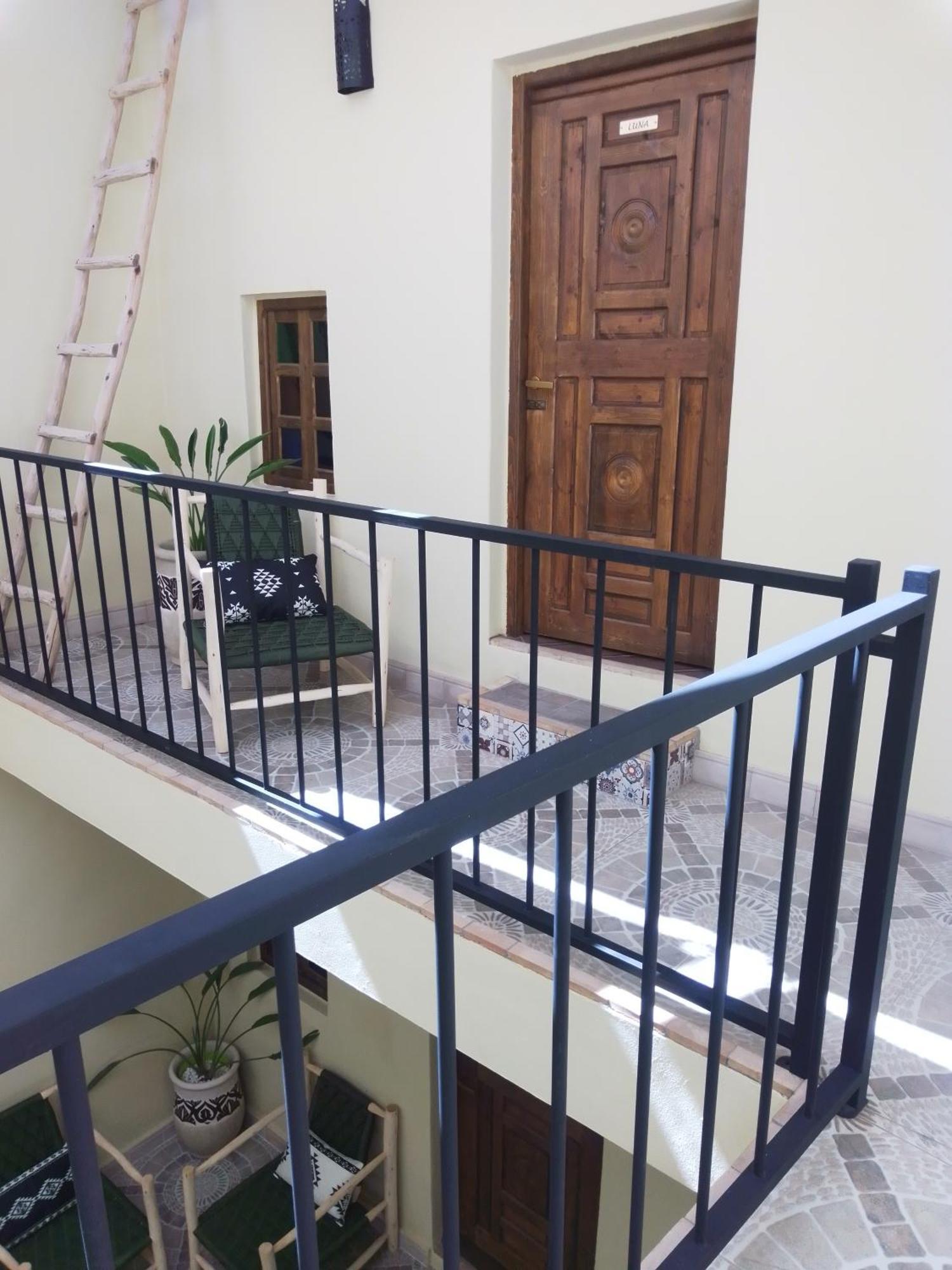 Riad Bouganville Bleu Marrakesh Buitenkant foto