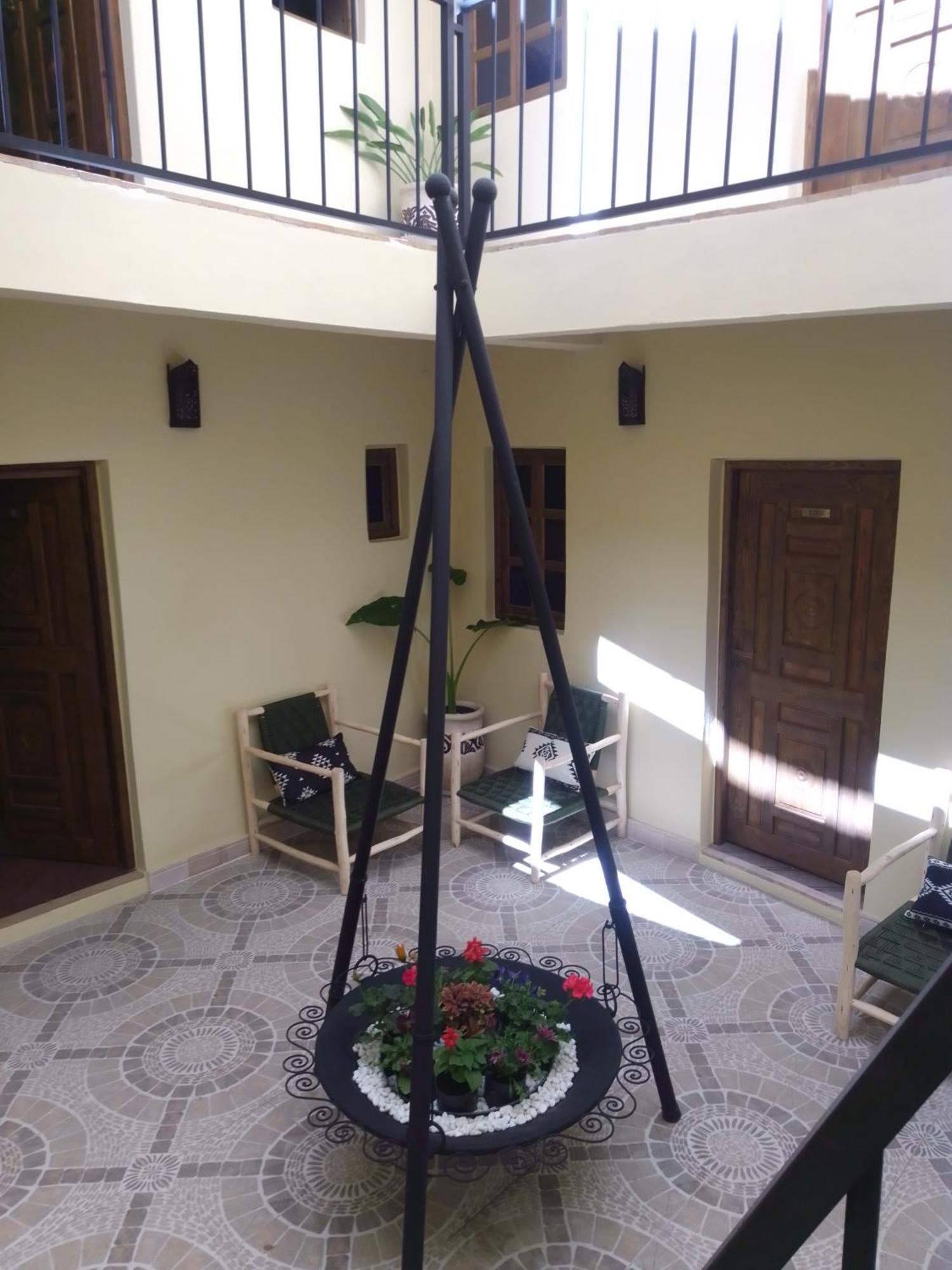 Riad Bouganville Bleu Marrakesh Buitenkant foto