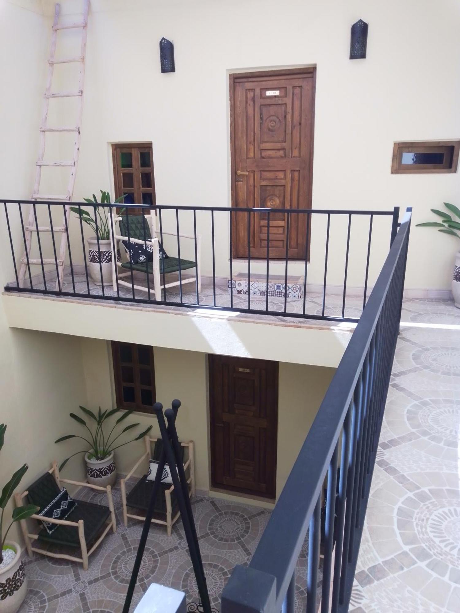 Riad Bouganville Bleu Marrakesh Buitenkant foto